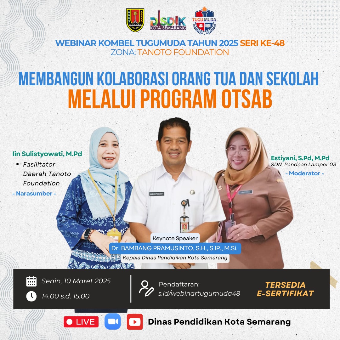 WEBINAR KOMUNITAS BELAJAR TUGUMUDA SERI KE-48